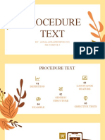 Procedure text - Aulia Azkaningrum