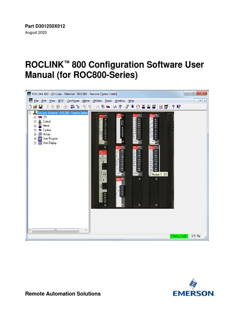 Roclink 800 Configuration Software User Manual For Roc800 Series en ...