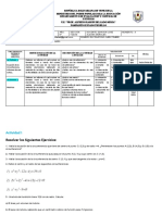 3º Lapso Matematica 5º Año Edikson Aldana