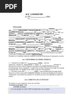 ACT CONSTITUTIV Model