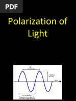 Polarization of Light