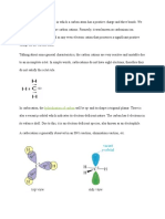 Hybridization of Carbon