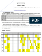 BLOQUES DE TRABAJO Marzo