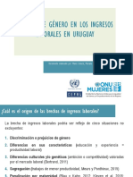 Brechas de Género en Los Ingresos Laborales en Uruguay