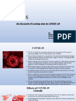 Ecc Slides: An Account of Lockup Due To COVID-19