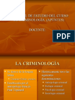 Criminología: Conceptos clave, definiciones y tendencias