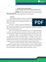 Micro Estufa Sustentável Uma Alternativa Reciclável para A Produção de Hortaliças