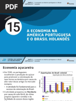 A Economia Na America Portuguesa e o Brasil Holandes