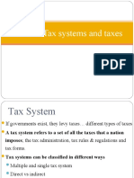 Part II Tax Systems and Taxes