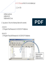 How to install a new Patch for IP Softphone_0726