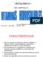 Bioquimica I - Vitaminas-Segunda Parte Upads-2016
