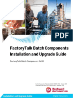 Factorytalk Batch Components Installation and Upgrade Guide