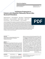 Antacid Therapy and Disease Progression in Patients With Idiopathic Pulmonary Fibrosis Who Received Pirfenidone