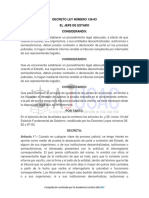 3 - Dto. Ley 126-83 Declaración Del Estado