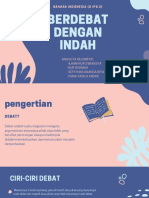 Berdebat Dengan Indah: Bahasa Indonesia (X Ipa 2)