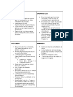 Matriz Dofa de La Tilapia