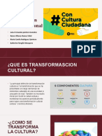 Transformación Cultural y Personal