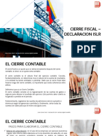 Cierre Fiscal Declaracion ISLR