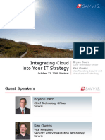Integrating Cloud Into Your IT Strategy: Bryan Doerr Ken Owens