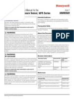 ISA100 Wireless Pressure Sensor, WPS Series: Installation and Technical Manual For The