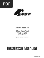 Installation Manual: Power Wave - 8