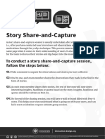 To Conduct A Story Share-And-Capture Session, Follow The Steps Below