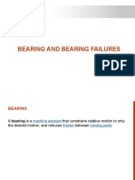 Types of Bearing and Bearing Failures