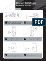 12.planetary Gearhead Manual (English)