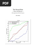 Hazard Rate Theory and Inference