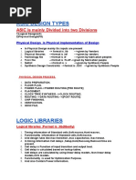 Asic Design Types: ASIC Is Mainly Divided Into Two Divisions