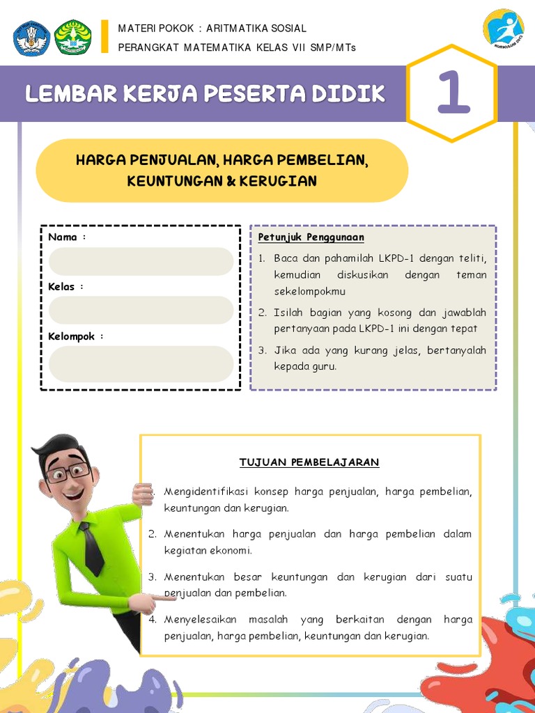 Cover LKPD | PDF
