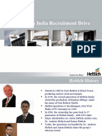 Hettich India Recruitment Drive