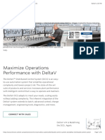 Deltav Distributed Control System: Maximize Operations Performance With Deltav