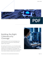 Enhance Cybersecurity Protection: Building The Right Cybersecurity Coverage