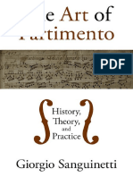 Sanguinetti- The Art of Partimento, History, Theory and Practice