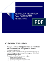 Kuliah 4. Kerangka Pemikiran Dan Paradidma Penelitian - PPT (Compatibility Mode)