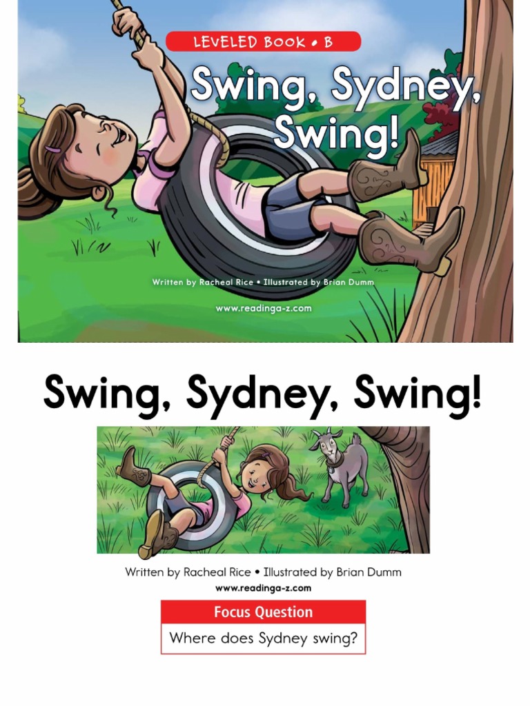 Swing Sydney Swing Pdf