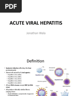 Acute Viral Hepatitis: Jonathan Wala