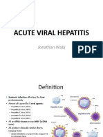 Acute Viral Hepatitis: Jonathan Wala