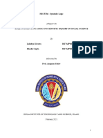 HSS F236 - Symbolic Logic: A Report On