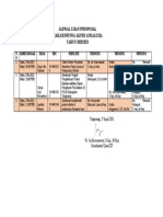 Jadwal Ujian Pproposal BL-1