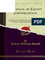 A Manual of Equity Jurisprudence Josiah William Smith