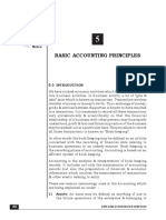 Basic Accounting Principles: Module - 1