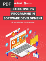 Executive PG Programme in Software Development All - Brochure