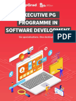 Executive PG Programme in Software Development: Six Specialisations, One Destination