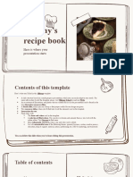 Granny's Recipe Book: Here Is Where Your Presentation Starts