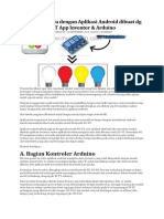 Kontrol Lampu Dengan Aplikasi Android Dibuat DG MIT App Inventor