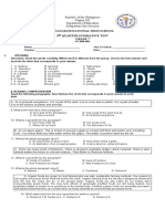 3rd Quarter Test Grade 7 ENGLISH