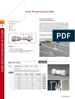 BOLA Screw Joints for Pressures up to 5 Bar