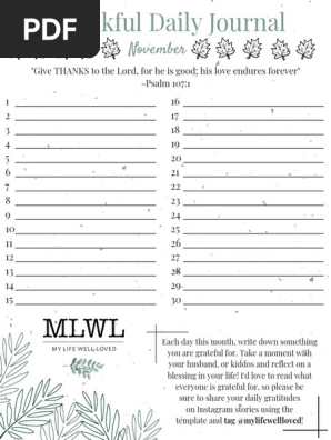 Gratitude-Printable